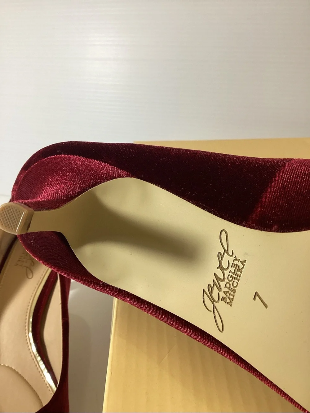 JEWEL BADGLEY MISCHKA Women's Enola Velvet Pumps